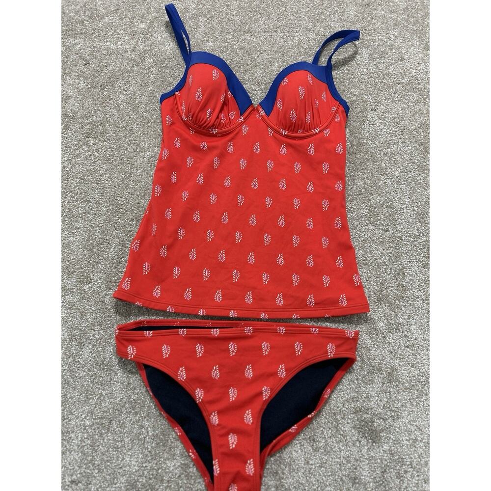 Boden‎ Womens Size 34C/Bottom Size 6 Two- Piece Swimwear Tankini Bikini Bottom